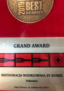 Grand Award_Restauracja Wzorcownia by Wiesław Bober Pabianice 2019